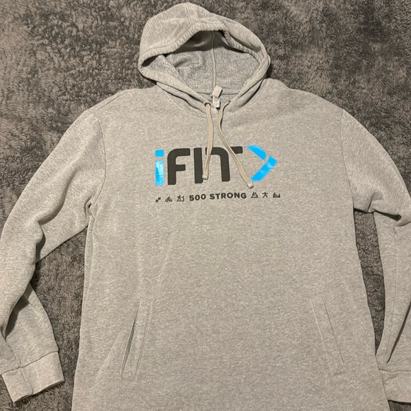 Next Level Apparel Other - IFIT 500 Strong - gray - XL - Hoodie